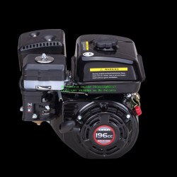Loncin motor 6.5 hp horisontell axel